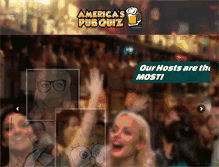 Tablet Screenshot of americaspubquiz.com